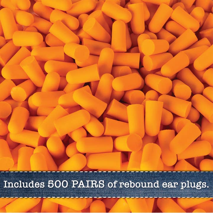 Quality Plugs - Wholesale Earplugs - Ear Plugs Dispenser Refillable and 500 Pair Foam Ear Plugs6
