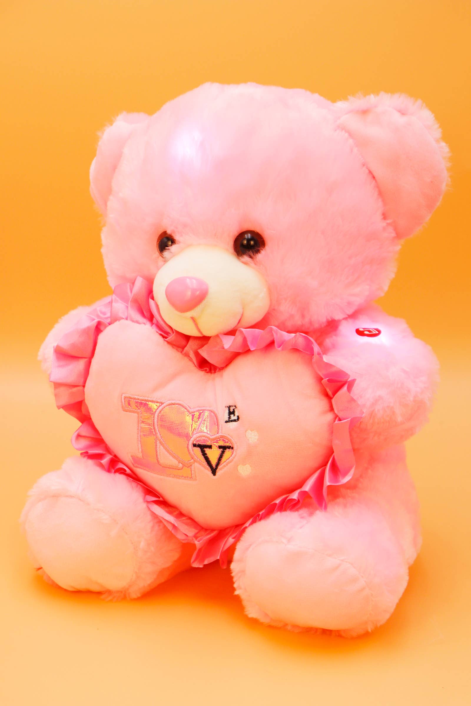 SURTIDO Osito de Peluche Musical Luminoso - 30 cm de venta al por mayor en Faire7