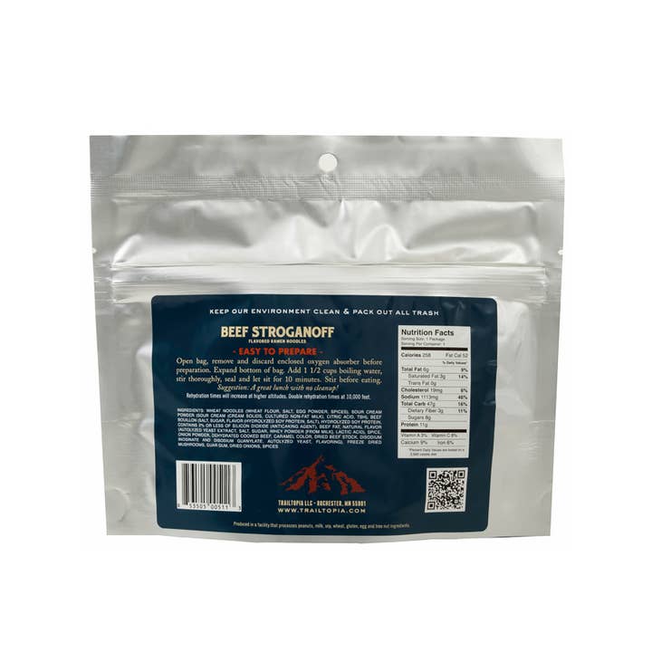 Trailtopia - Wholesale Ramen - Beef Flavored Stroganoff Ramen Noodles1