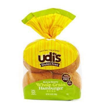 KeHE Distributors, LLC - Wholesale Chips - Udi's Gluten Free Whole Grain Hamburger Buns, 10.8 Oz (Pack of 8)0