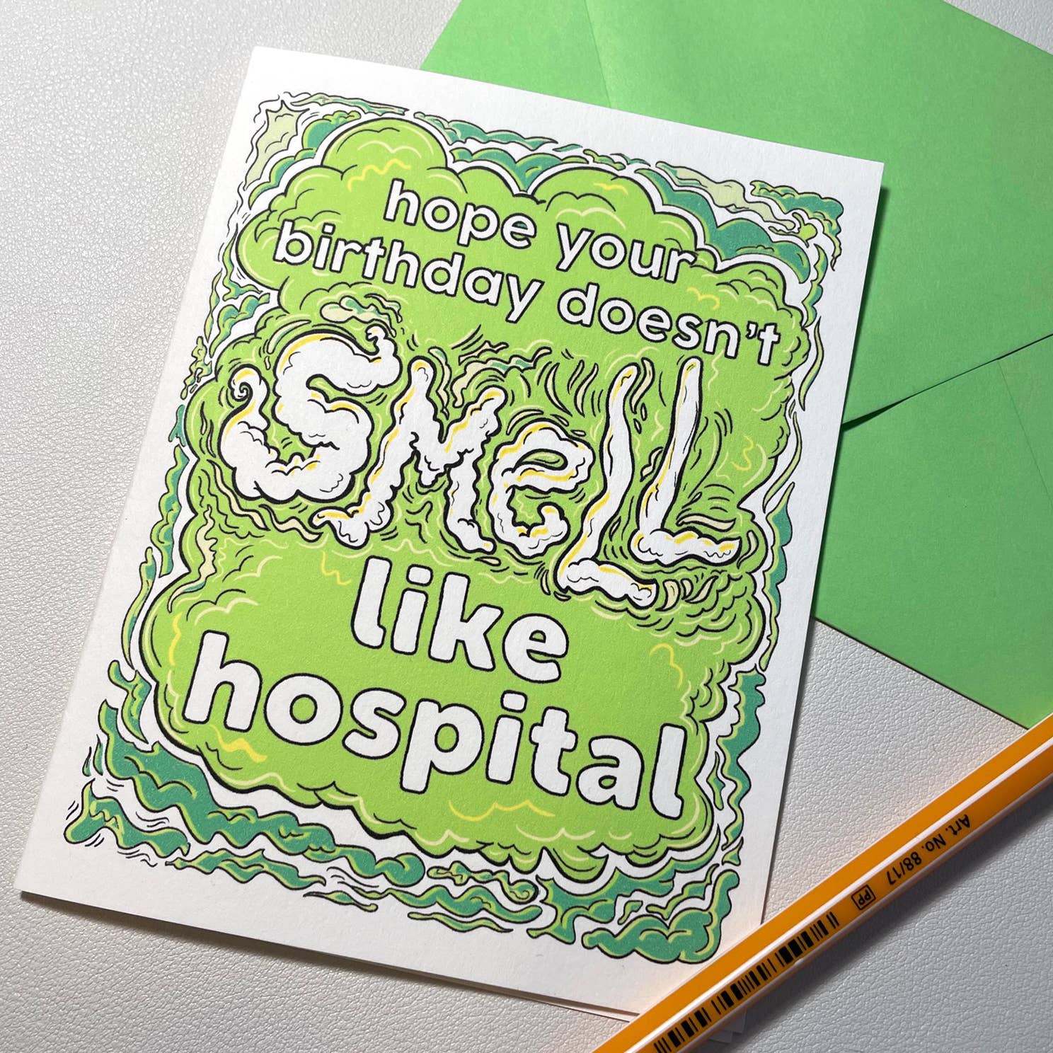 Hello Harlot - Wholesale Birthday Card - Hospital Smell Salt Lake City  Housewives Card1