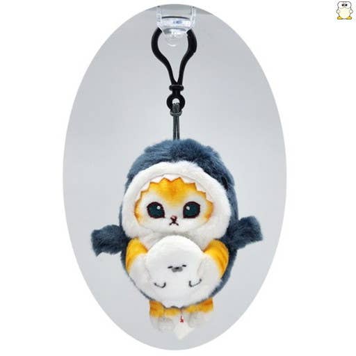 K-Wonderland - Wholesale Keychain - Women's -  Mofusand Shark Costume bag charms Key Chain 13cm1