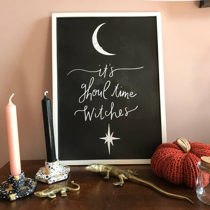 C’est l’heure des goules ! pour la vente par Pickled Pom Pom