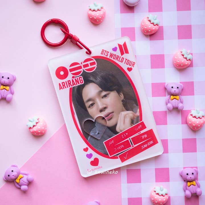 Kawineko - Wholesale Keychain - Women's - BTS world tour 2 window pc holder photocard keychain kpop 6