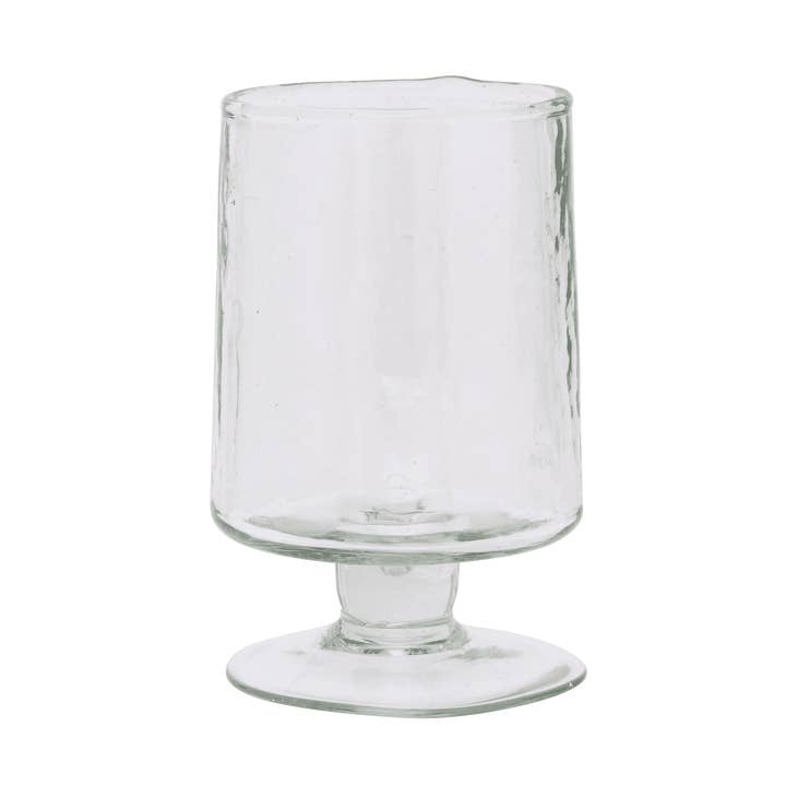Wine glass Hammered Transparent for wholesale by Urban Nature Culture