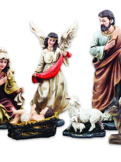 11 Pc -12" Nativity Figures for wholesale by H.J. SHERMAN COMPANY, INC.
