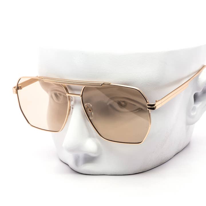 JetTheory Aviator Retro Gradient Metal Sunglasses for wholesale by Still Friday