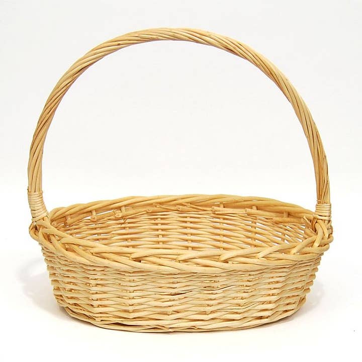 PANIER EN SAULE OVALE MOYEN pour la vente par Bacon Basketware