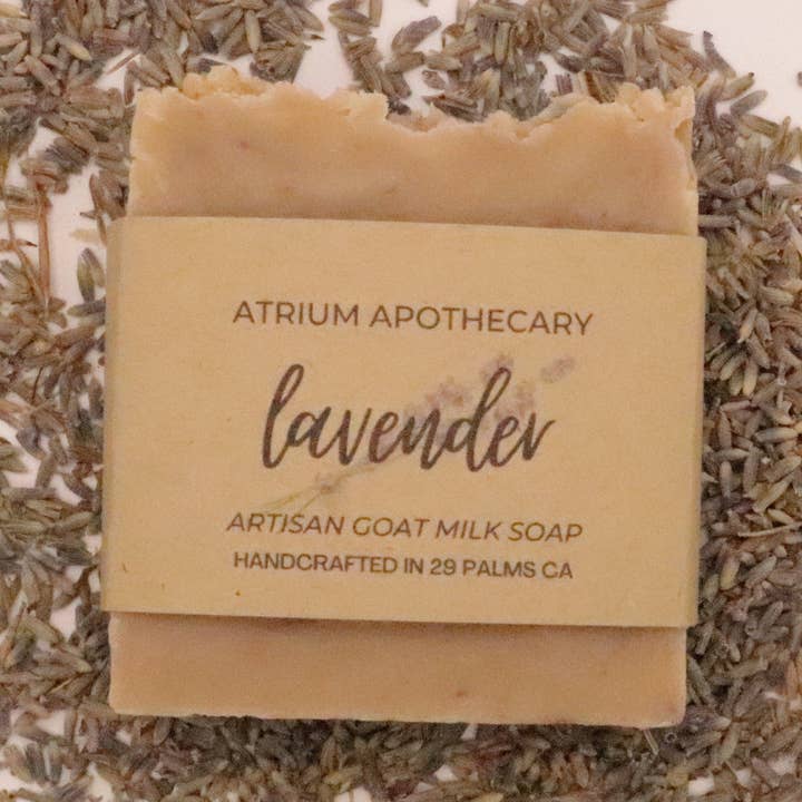 Lavender | Artisan Soap Bar | Goat Milk for wholesale by Atrium Apothecary Inc