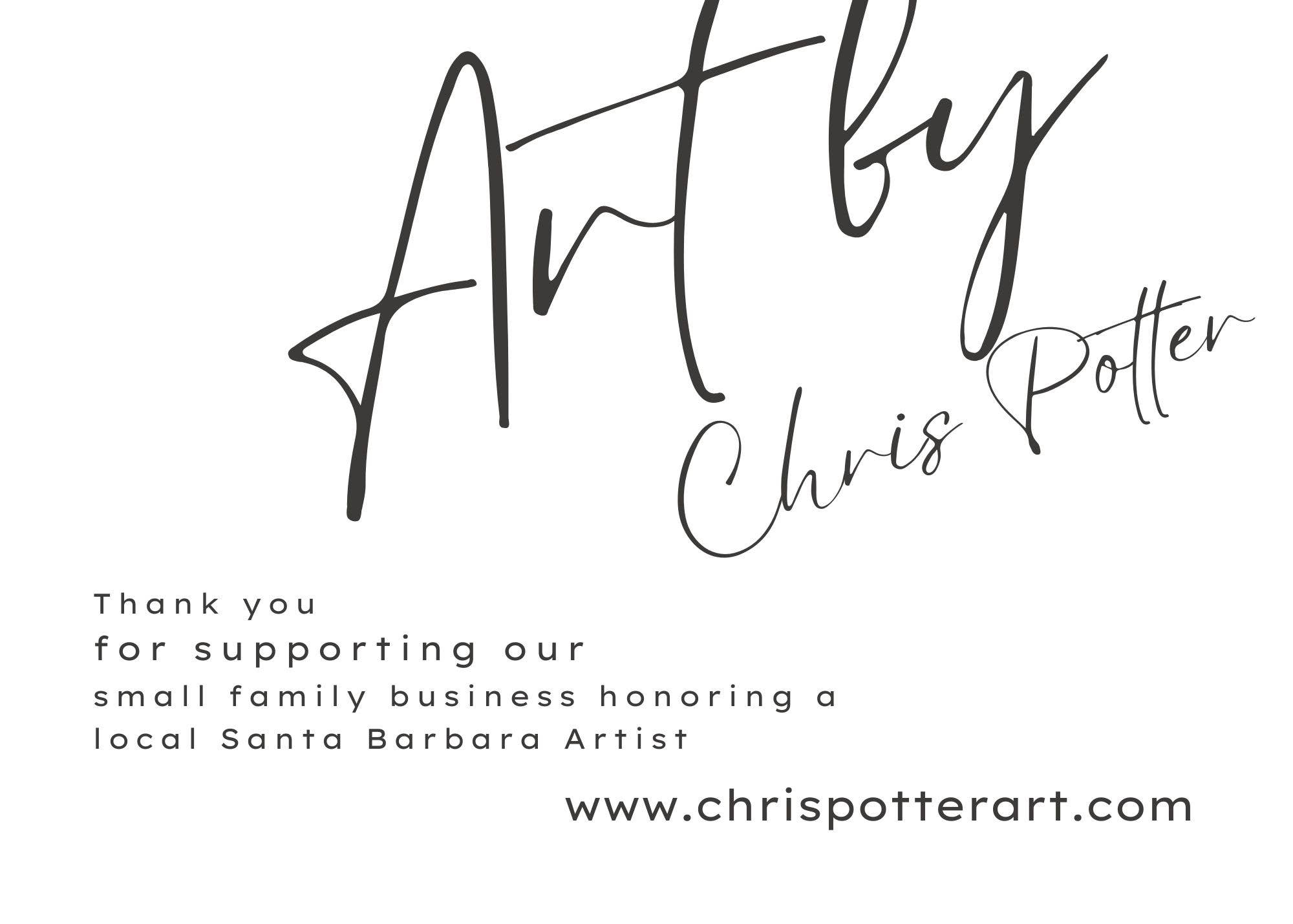 Chris Potter Art - Wholesale Postcard Set - Postcards - Van Goghy - 5 pack4