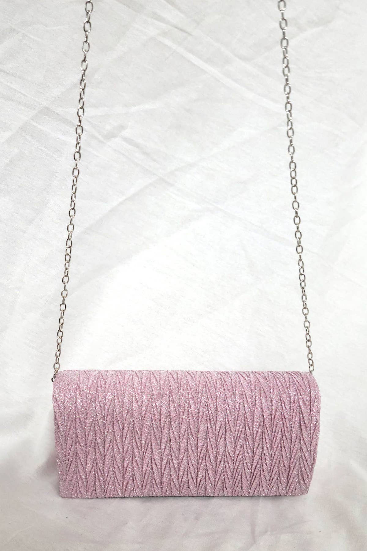 Chicas - Wholesale Clutch Bag - Women's - Sparkling evening bag with adjustable chain FB726836