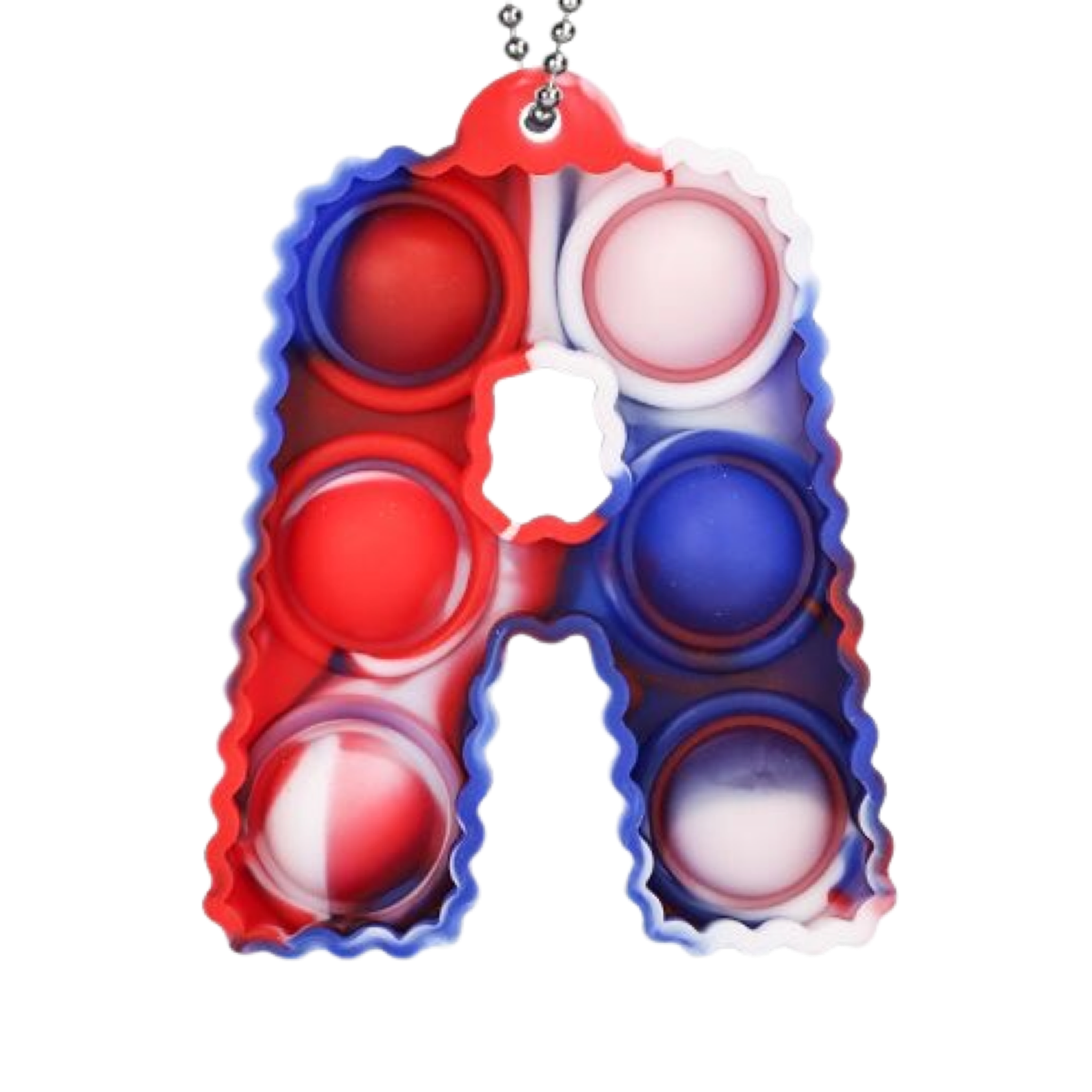 Fidget Toys Plus – wholesale Keychain – Unisex – Letter  Keychain Popper24