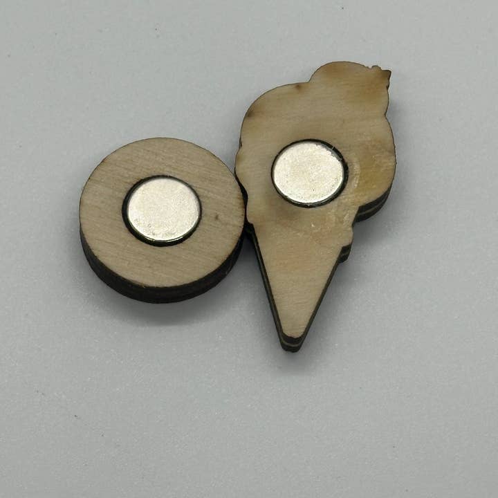 Velvet Guillotine - Wholesale Embroidery/cross-stitch supplies - Skull Dripping Ice Cream Needle Minder for Stitching Crafts3