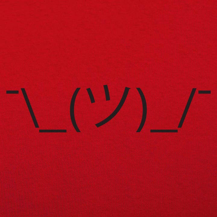 Achselzucken Emoji für den Großhandel von 6DS