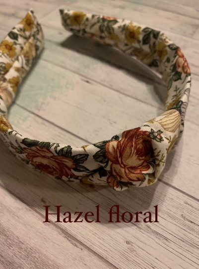 TeachCreateExplore – wholesale Fashion headband – women's – Fall Pattern Knotted Headbands4