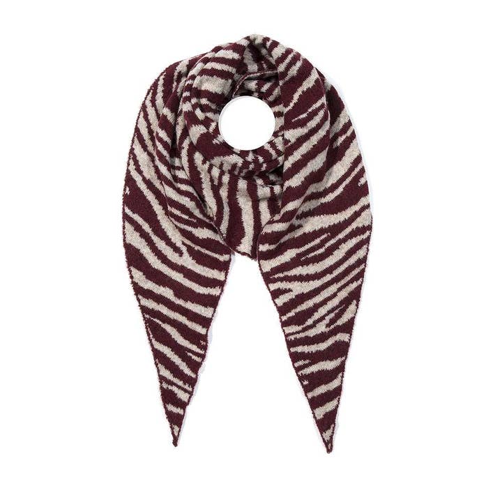 Triangle Scarves - Zebra for wholesale by Fox by Ren GmbH