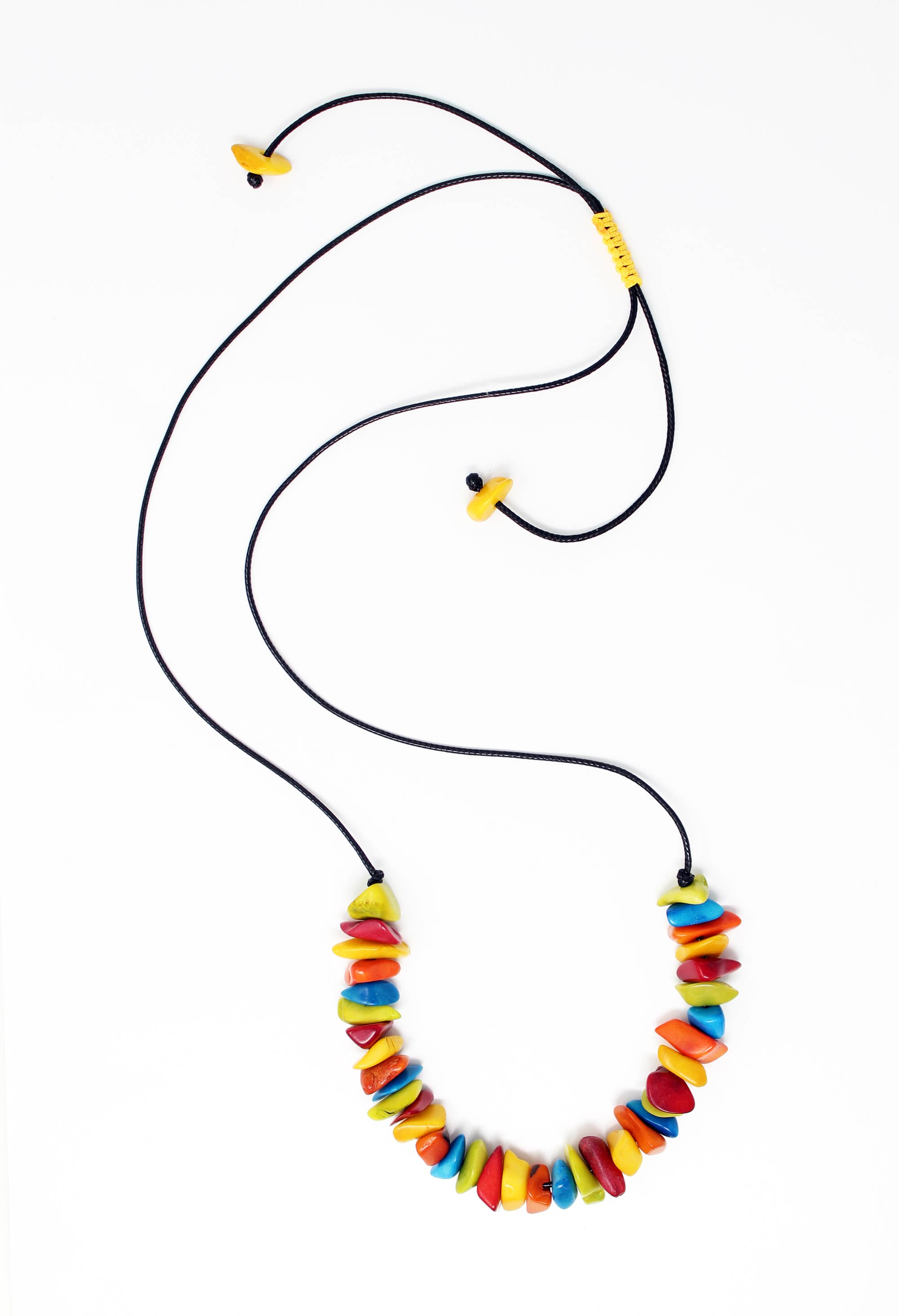 Muichic Natural Jewelry – Großhandel Perlenkette – Bits Tagua Halskette, handgefertigt, Fairtrade, leicht1