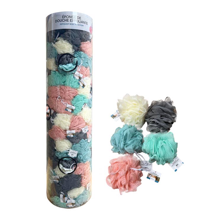 Duschsvampdisplay för wholesale av Vizion Vogue