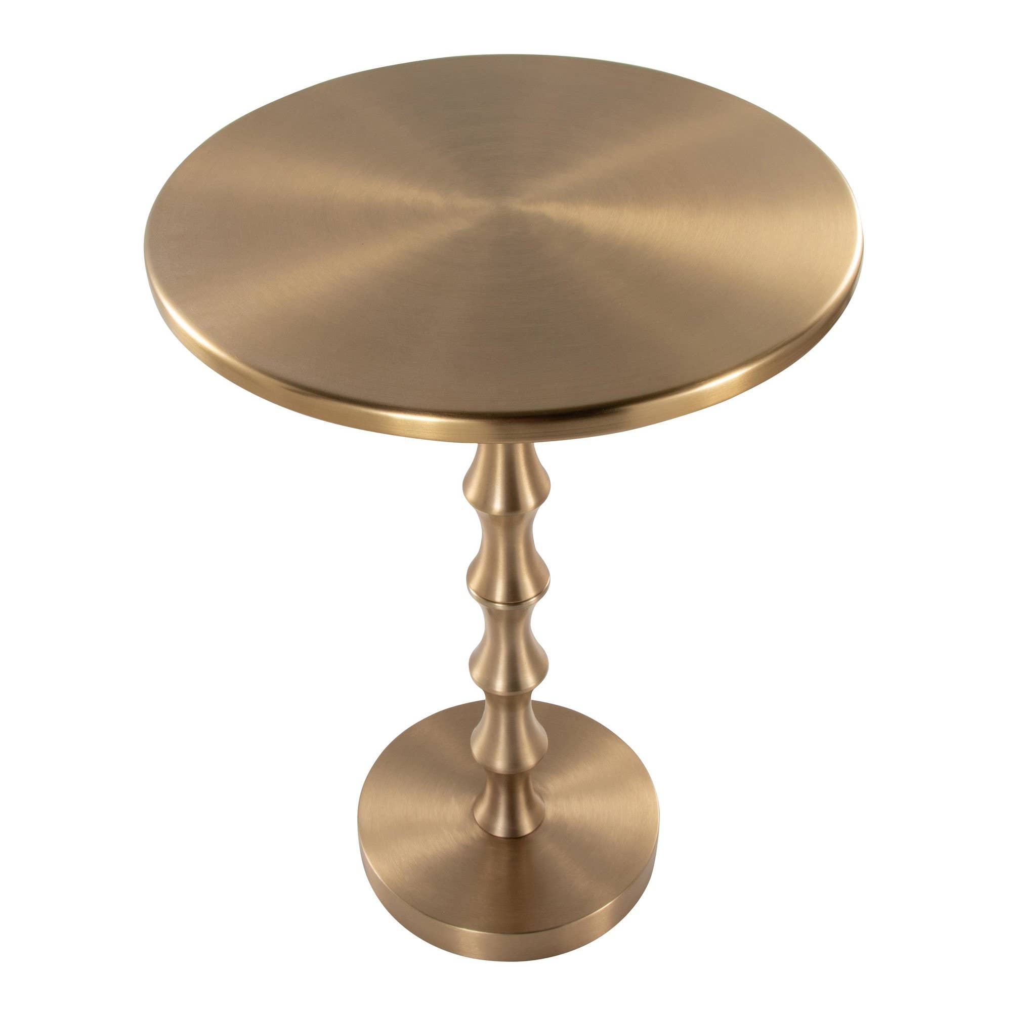 LumiSource and Grandview Gallery - Wholesale Side Table - Bora 26.75" Metal Accent Table7