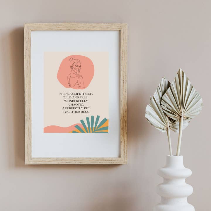 La vie elle-même pour la vente par Oyster Art Gallery