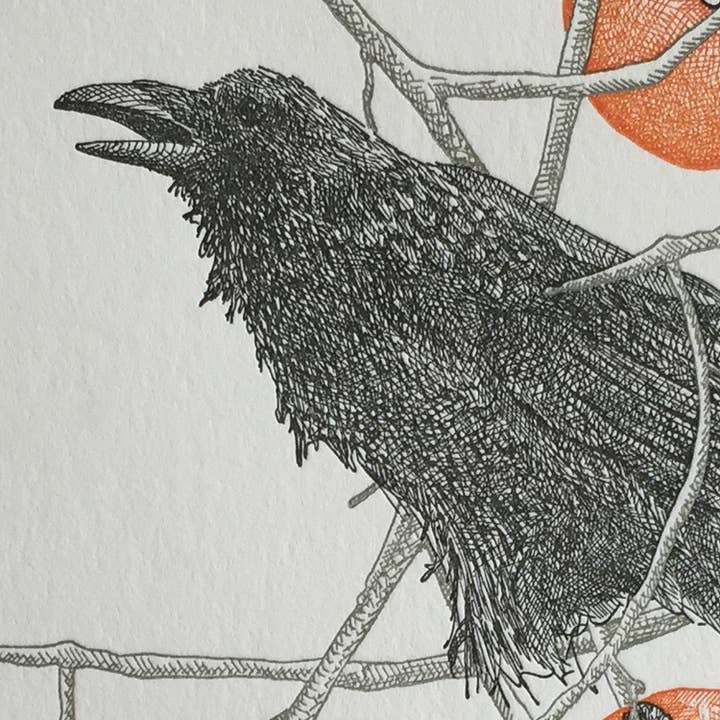 Painted Tongue Press - Wholesale Birthday Card - Persimmon Birthday, Halloween, and Blank Note Card3