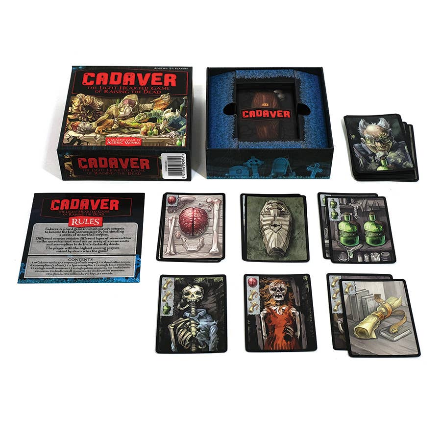 Outset Games and Cobble Hill Puzzles - Vente Jeux de cartes - Cadavre : Un jeu léger de résurrection des morts4