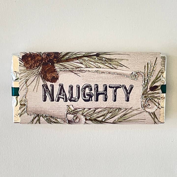 Nelda Barchers Glitter Cards - Wholesale Chocolate Bar - Chocolate Bars Naughty & Nice8
