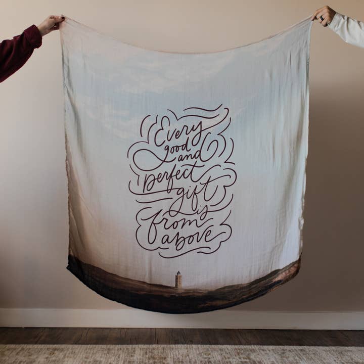 Good and Perfect Gift Swaddle for wholesale by The Daily Grace Co