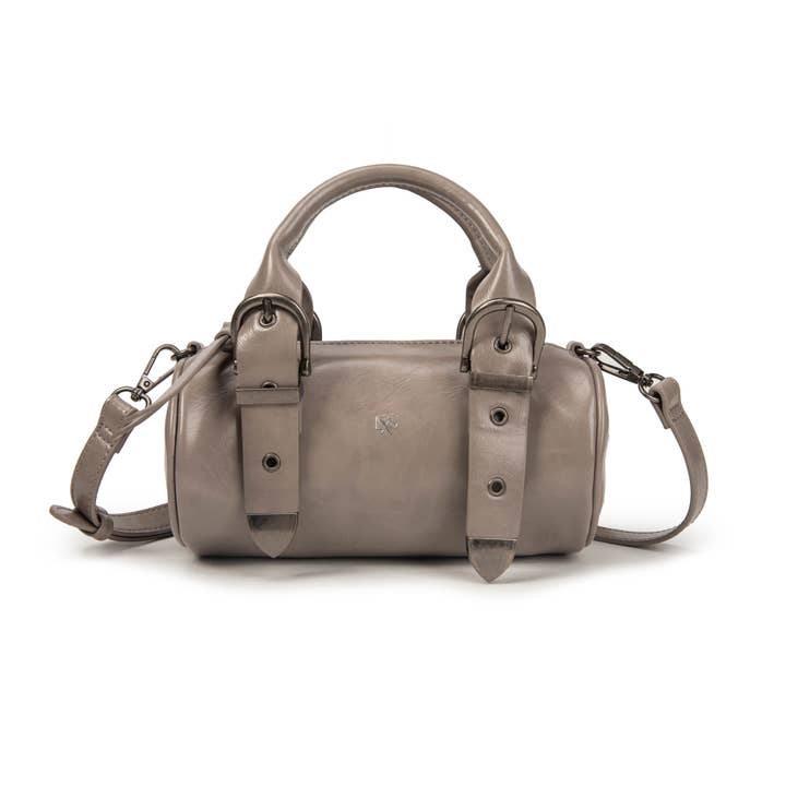 Handheld or shoulder bag Lantana gray Excess Paris for wholesale by Excess Paris