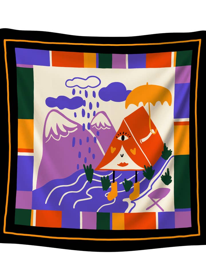 Camping-Schal, mittelgroß für den Großhandel von STUDIO ARDE