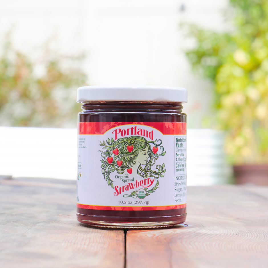 Portlandia Foods - Vente Confiture/gelée - Tartinade Bio Portlandia - Fraise5