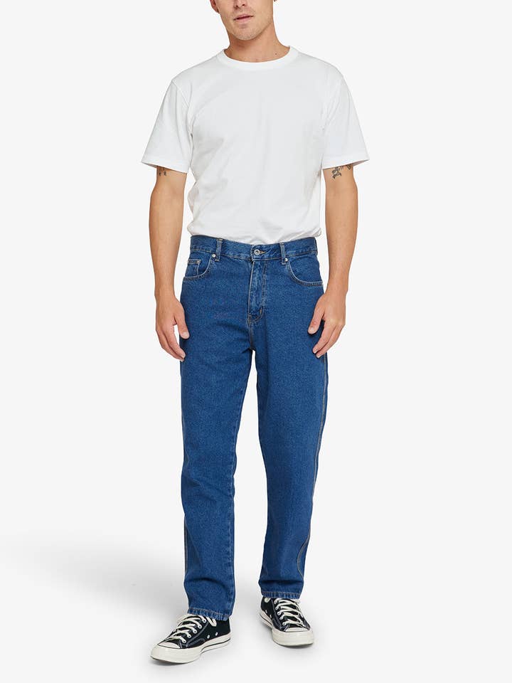 Dixon Tapered Jean - Rinse Wash for wholesale on Faire