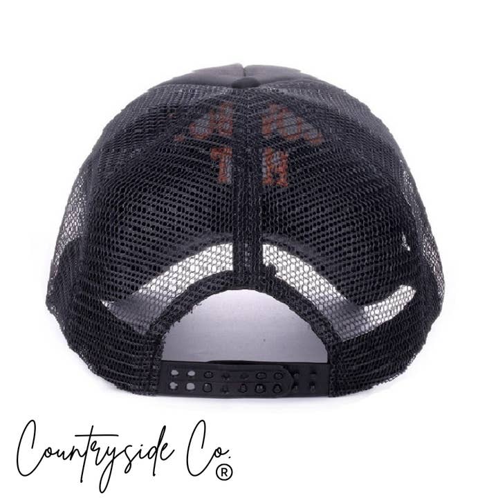 Texas Western Cowhide Bags and More - Wholesale Trucker Hat - Women's - Cowboy Hat Trucker Cap 3