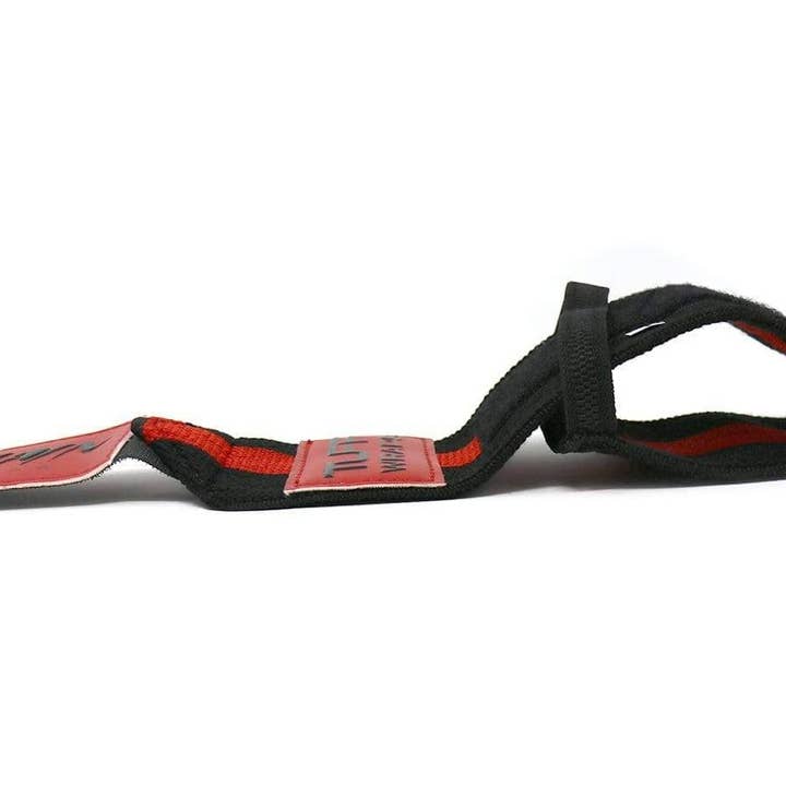 TuffWraps - Wholesale Fitness Equipment - 16" Villain Wrist Wraps - Black & Red