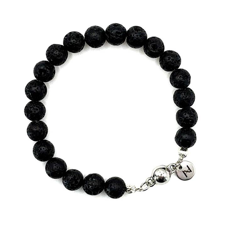 Bracciale in pietra lavica per la vendita all'ingrosso da parte di Arthur Alan Jewelry