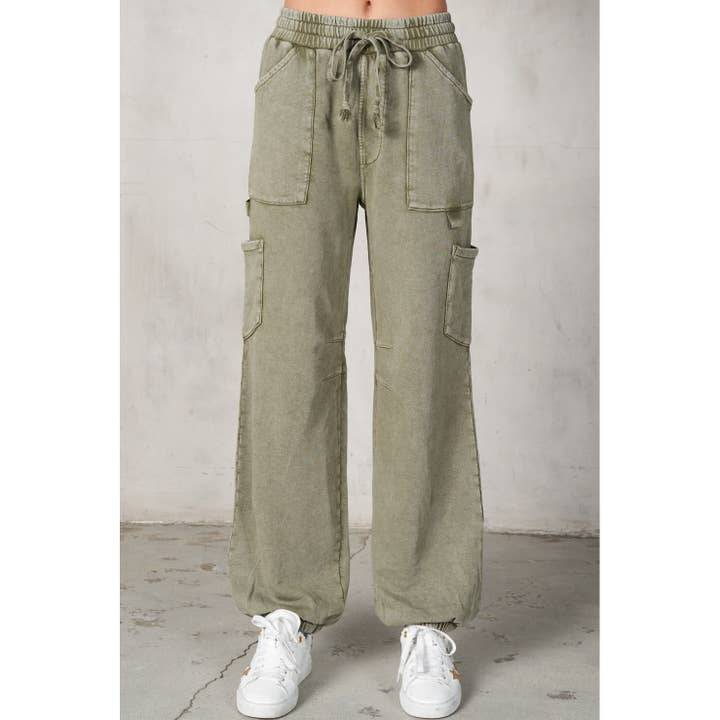 Beklædningsgenstand Vasket Terry Cargo Sweatpants for engroshandel hos lalamia