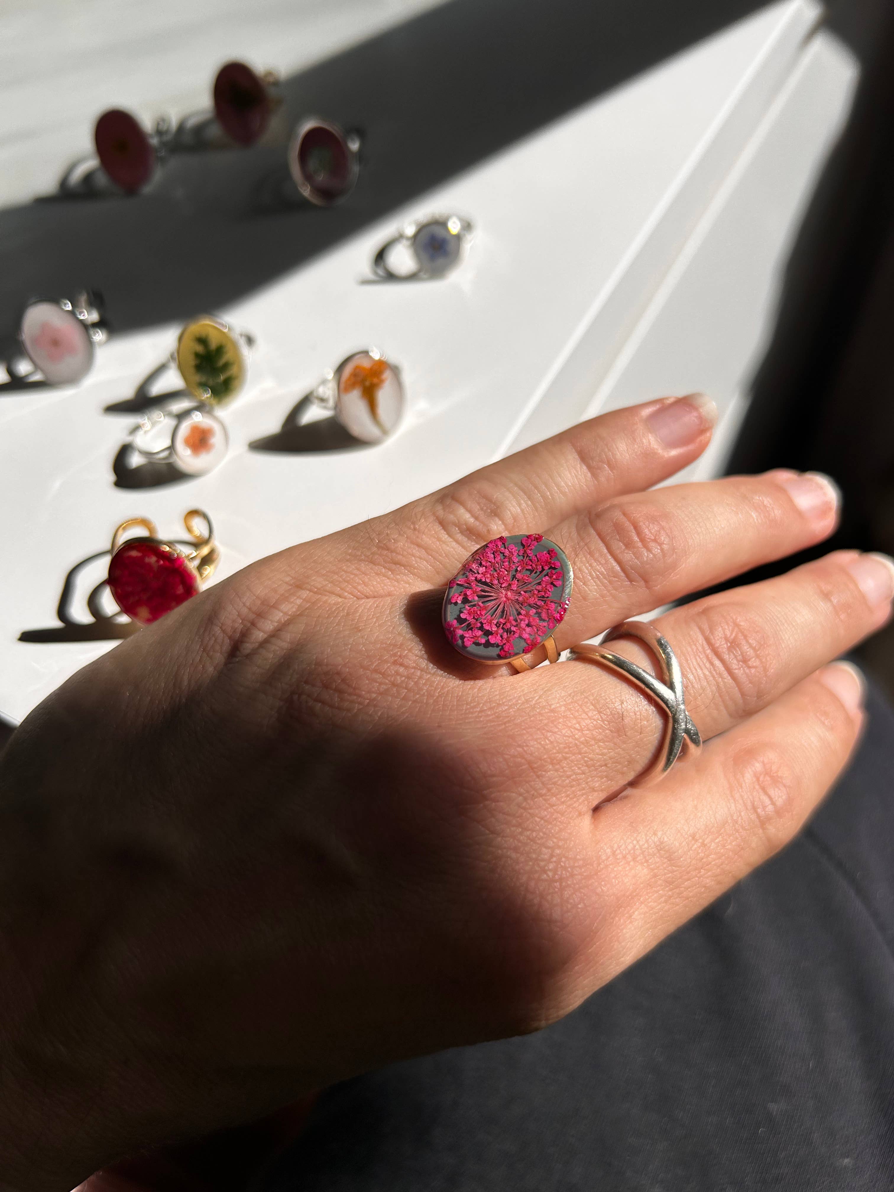 CAMILLE, ART BY NATALIA - Wholesale Band/Stacked Ring - VALENCIA Ring2