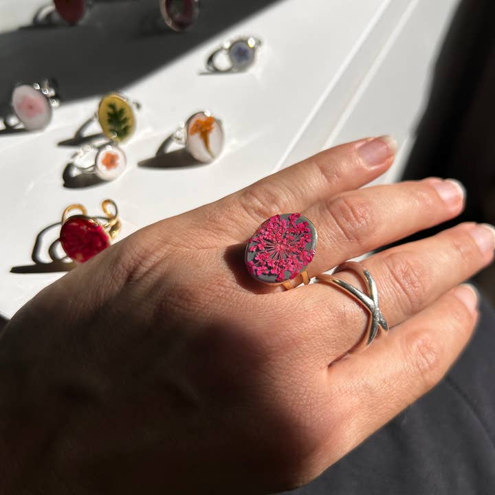 CAMILLE, ART BY NATALIA - Wholesale Band/Stacked Ring - VALENCIA Ring2