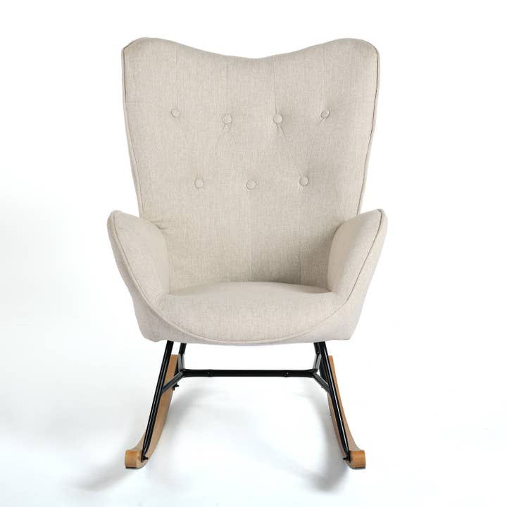 39F Inc. - Wholesale Chair - Modern Rocking Chair Relax Accent Chair Nurseries Living5