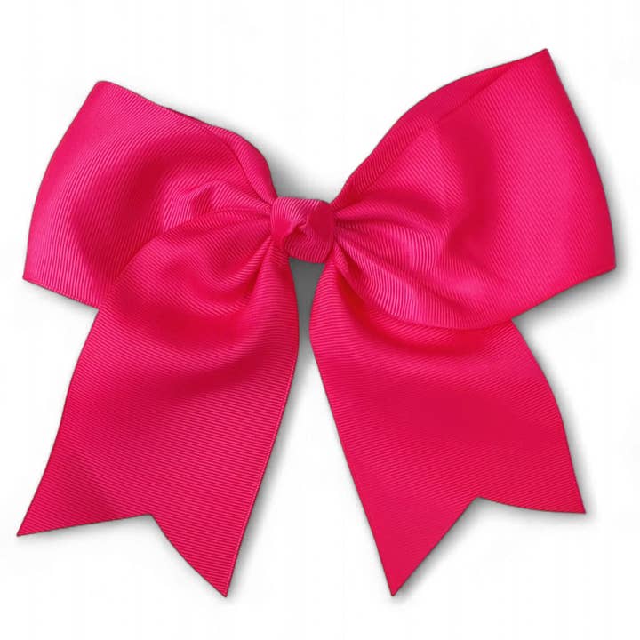 Kids Charm Online - Wholesale Hair Bow - Kids - 8" X 8" Cheer leader hair bows with alligator clip. 6pcs/$10.5010