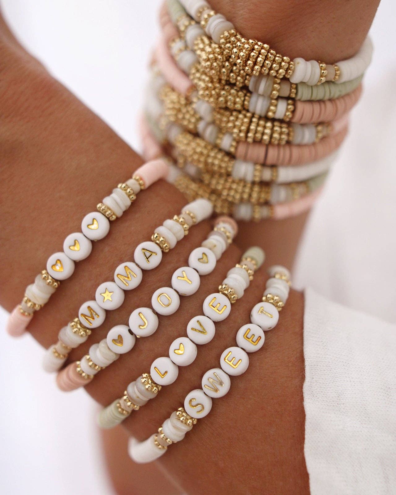 Labelle – wholesale Beaded bracelet – TENDRESSE mantra bracelet1