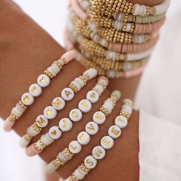 Labelle – wholesale Beaded bracelet – TENDRESSE mantra bracelet1
