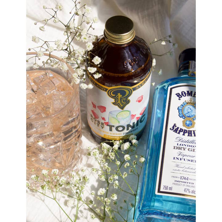 Portland Syrups – Engroshandel Cocktailmix/sirup – Rose City Kinin Tonic Sirup 12 ounce - cocktail/mocktail mixer4