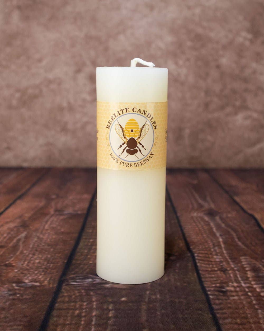 Beelite Candles - Wholesale Pillar Candle - Smooth Beeswax Pillar Candles1