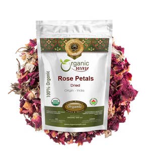 Red Rose Petals Pure Edible Organic Net