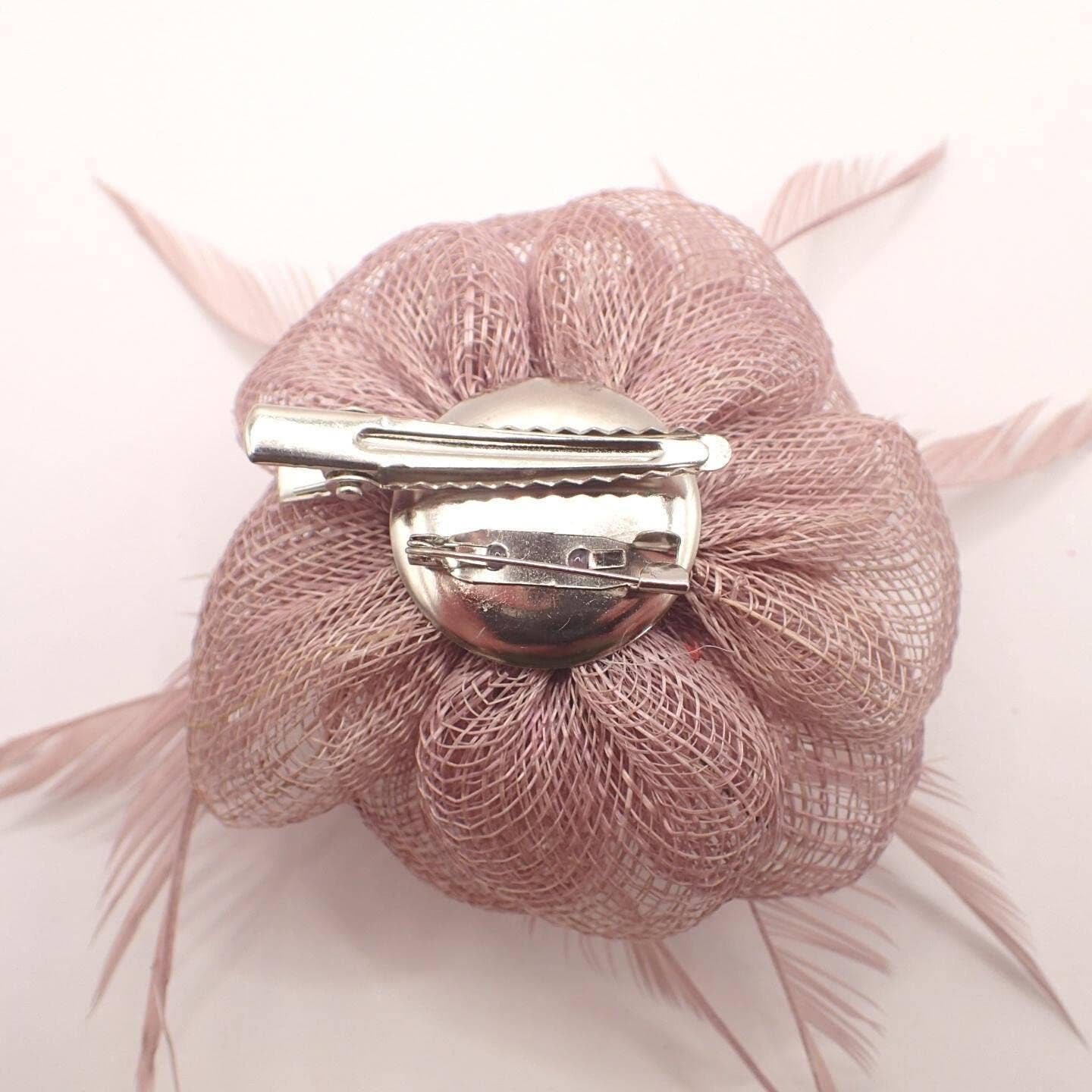 Topkids Accessories - Wholesale Fascinator Hat - Women's - Fascinator Hair Clip Fascinator Flower Hair Clip Fabric Flower Clip Wedding Fascinator Wedding Corsage Flower Fascinator On Clip & Brooch Pin For Women, Ladies, Girls15