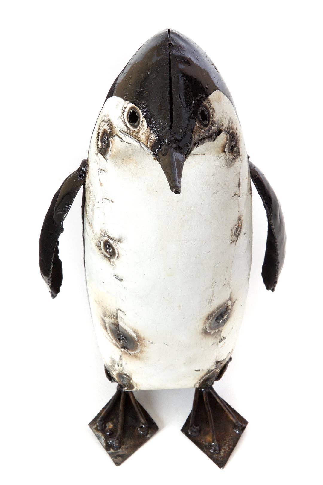 Swahili | AFRICAN MODERN - Vente Sculpture - Sculptures de manchots en métal recyclé6