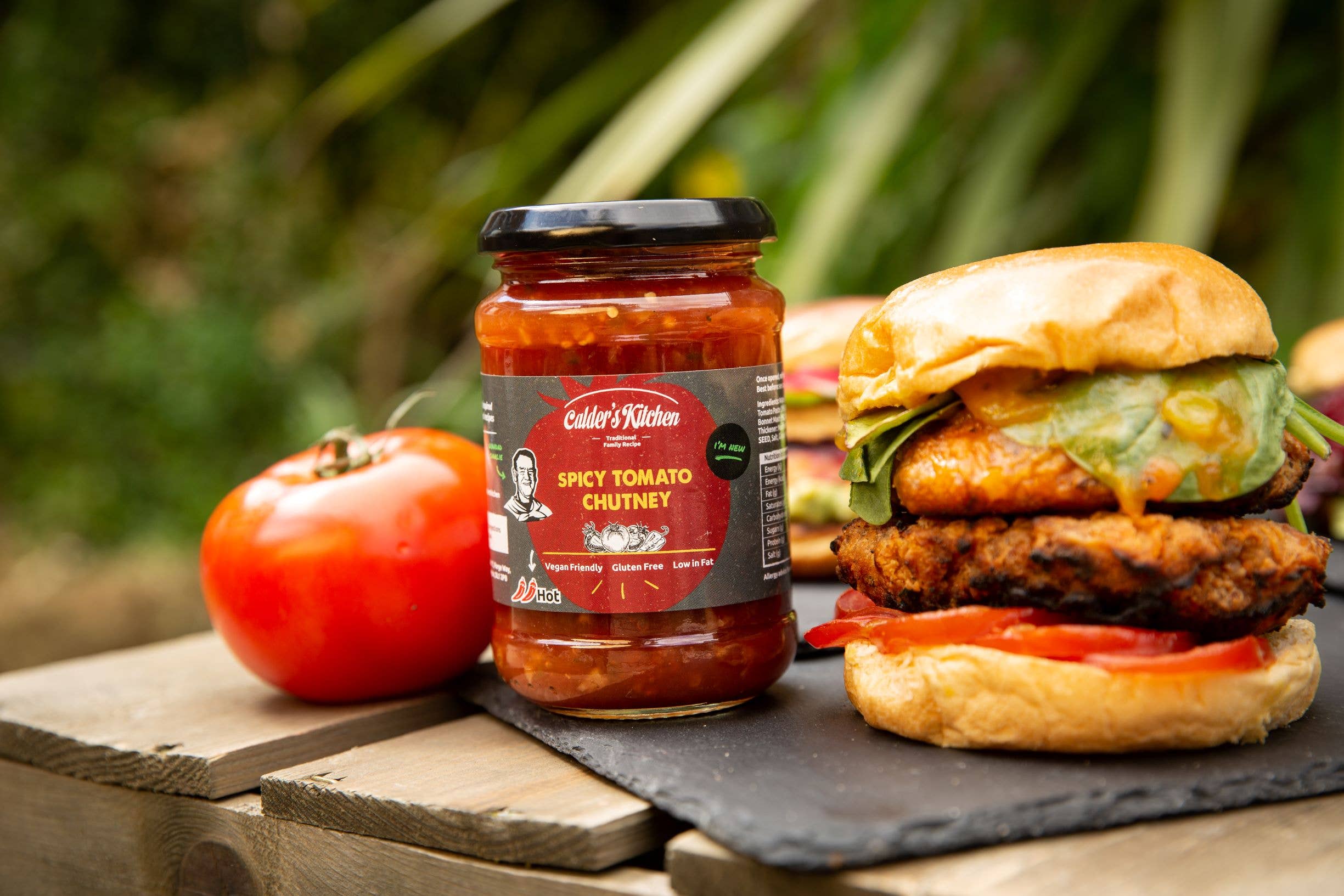 Calder's Kitchen – wholesale Chutney – Calder's Kitchen Spicy Tomato Chutney (Gluten Free, Vegan)5