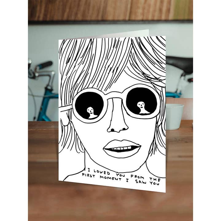 David Shrigley x Brainbox Candy - Wholesale Valentine's Day card - David Shrigley Funny Valentine's Card - I Loved You1