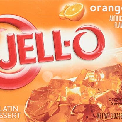 Jell-O Jello Orange 3 oz Single Box for wholesale by Shop The King